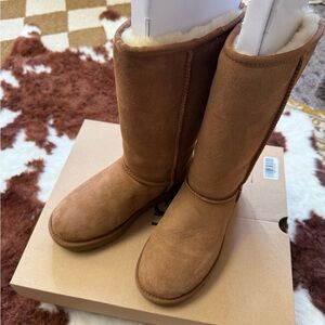 UGG Chestnut classic tall Suede Boots